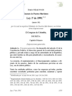 Ley 01 de 1991 PDF