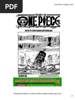 Komiku Co One Piece Chapter 954