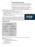 Clase 2 - Traumatismos Oculares