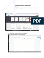 Cara Membuat Documen On Line Kolaborasi