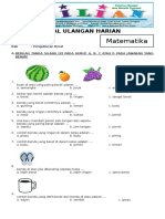 Soal Matematika Kelas 1 SD Bab 7 Pengukuran Berat Dan Kunci Jawaban PDF