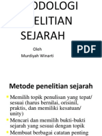 Metodologi Sejarah