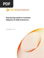 OroCommerce Guide To Customer Adoption Final