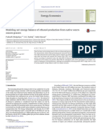 Modeling Net Energy Balance of Ethanol Production From Native Warmseason Grasses