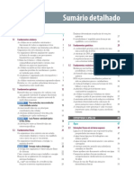 Sumário detalhado da bioquímica