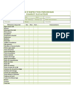 Fiche D'inspection Chariot