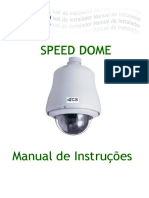 Câmera Speed Dome CT 7525 7550 7525T 7535T Manual de Instruções