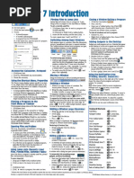 Windows 7 and Office 2010 Cheat Sheets (Everything) in Color