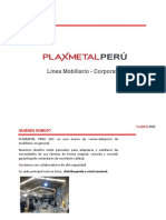 Brouchure Plaxmetal 2019-2020