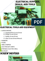 1 Tle 8 Prepare Electrical Supplies, Materials, and Tools 1