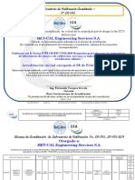 Alcance de Acreditación