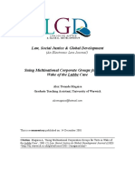 Law, Social Justice & Global Development: (An Electronic Law Journal)