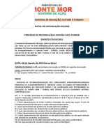 Edital de Convocao Conselho FUNDEB 2019 ELEIÇÕES SME 06-08