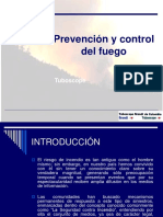 Prevención y control del fuego