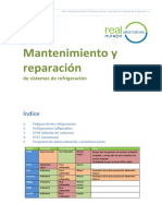 Mantenimiento y Reparacion (Refrigeracion)