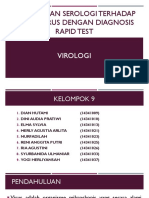 Kelompok 9 - Px Serologi Terhadap Infeksi Virus (Diagnosis Rapid Test)