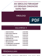 Kelompok 9 - PX Serologi Terhadap Infeksi Virus (Diagnosis Rapid Test)