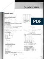 Formulas Matematicas