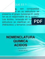 NOMENCLATURA QUIMICA (ACIDOS)