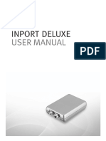 Manual Capturadora de Audio Inport