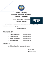 Network Topology Note  