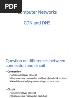 Computer Networks CDN and Dns