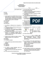 EXAMEN FINAL Ciencias 6