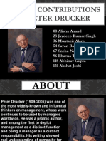 6 Major Contributions of Peter Drucker