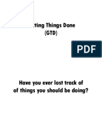 Getting Things Done (GTD)