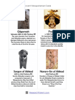 Ancient Mesopotamian Control Cards PDF