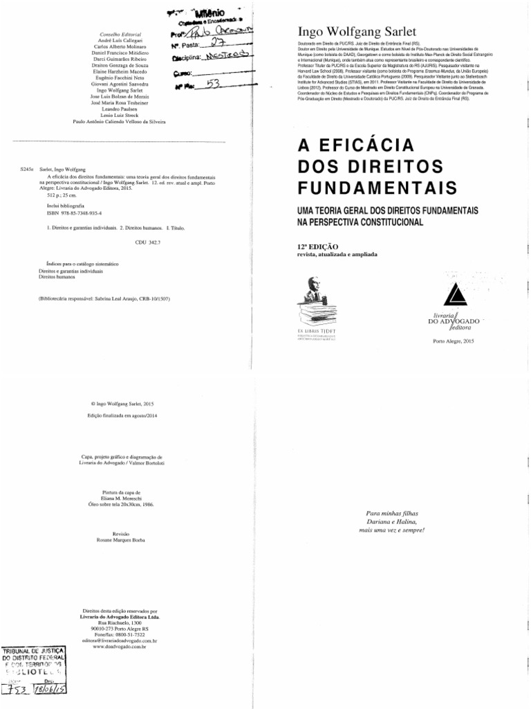 Sani Leva Xxx - EficÃ¡cia Dos Direitos Fundamentais | PDF