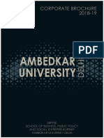 Ambedkar University Brochure