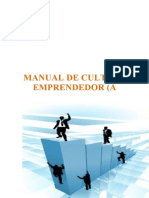 MANUAL de Cultura Emprendedora