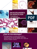 Microorganismos en Odontología