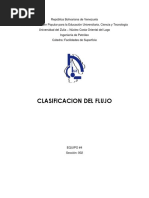 Clasificación de Flujo