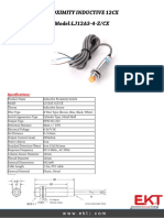 Proximity Inductive 12Cx Model:LJ12A3-4-Z/CX: WWW - Ekt