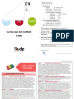 Catalogo FormacionGeneral I 2013