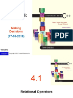 C++ If and Else Statement