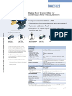 Digital Flow Transmitter For Continuous Flow Measurement