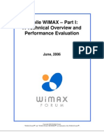 Mobile WiMAX Part1 Overview and Performance