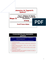 Tema 2 FIQ Balances de Materia Sin RQ en Estado Estacionario 2012 2013