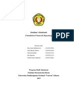 Seminar Akuntansi. - Fraudulent Financial Reporting