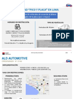 Ald Automotive - Pico y Placa Lima