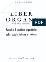Liber Organi - Dalla Libera - Vol. 10 Italian-German School