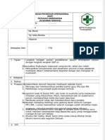 Sop Petugas Kebersihan Cleaning Service PDF