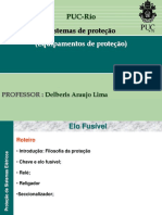 Proteção de sistemas elétricos: equipamentos e elo fusível