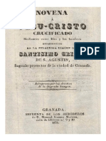 Novena Al Cristo de San Agustín (1834)