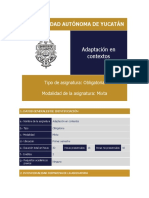 8 Adaptación en Contextos PDF