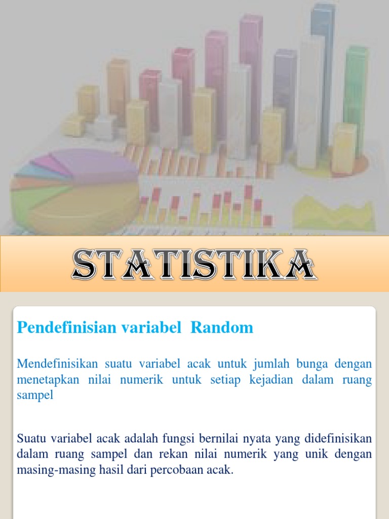Definisi Variabel Acak dan Contohnya | PDF