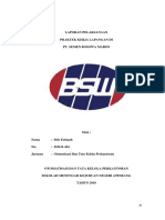 Contoh Laporan PKL Di PT - Bosowa Sement